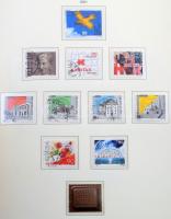 1993-2017 Svájc szinte teljes használt gyűjtemény, Pro Juventute és Patria bélyegekkel, előnyomott S...