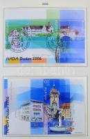 1993-2017 Svájc szinte teljes használt gyűjtemény, Pro Juventute és Patria bélyegekkel, előnyomott S...