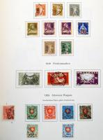 1881-1980 Svájc szinte teljes használt gyűjtemény, Pro Juventute és Patria nélkül, légiposta és port...