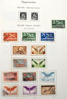 1881-1980 Svájc szinte teljes használt gyűjtemény, Pro Juventute és Patria nélkül, légiposta és port...