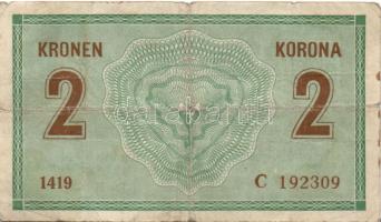 Ausztria/Osztrák-magyar Bank 1914. 2K (8x) T:III,III-