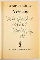 Konrád György: A gyilkos. DEDIKÁLT! Bp., 1989, Magvető. 459p. Kiadói papírkötés.