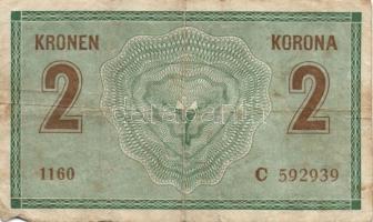 Ausztria/Osztrák-magyar Bank 1914. 2K (8x) T:III,III-
