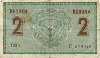Ausztria/Osztrák-magyar Bank 1914. 2K (8x) T:III,III-