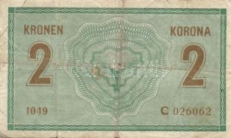 Ausztria/Osztrák-magyar Bank 1914. 2K (8x) T:III,III-