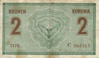 Ausztria/Osztrák-magyar Bank 1914. 2K (7x) T:III,IV