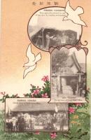 First Sino-Japanese War; Field Post Office litho