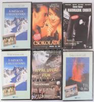 28 darab filmes DVD, közte Csokoládé, A harmadik ember, Robin Hood, Katyn, Aranypáva, A csúnya lány,...