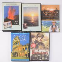 28 darab filmes DVD, közte Csokoládé, A harmadik ember, Robin Hood, Katyn, Aranypáva, A csúnya lány,...