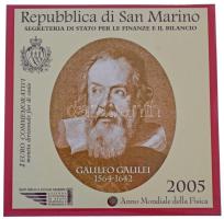 San Marino 2015. 2E "Galileo Galilei" karton dísztokban T:UNC
San Marino 2015. 2 Euro &qu...