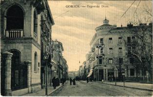 Gorizia, Görz, Gorica; Trgovski Dom / "house of Slovenians", architecture, street view (EK)