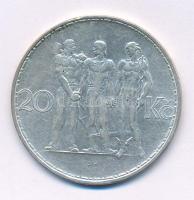 Csehszlovákia 1933. 20K Ag T:AU,XF
Czechoslovakia 1933. 20 Korun Ag C:AU,XF
Krause KM#15