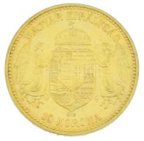 1892KB 10K Au "Ferenc József" Körmöcbánya kapszulában (3,38g/0.900) T:XF
Hungary 1892KB 1...