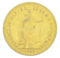 1893KB 10K Au "Ferenc József" Körmöcbánya kapszulában (3,37g/0.900) T:VF
Hungary 1893KB 1...