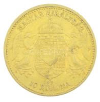 1893KB 10K Au "Ferenc József" Körmöcbánya kapszulában (3,37g/0.900) T:VF
Hungary 1893KB 1...