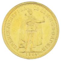 1904KB 10K Au "Ferenc József" Körmöcbánya kapszulában (3,39g/0.900) T:XF
Hungary 1904KB 1...