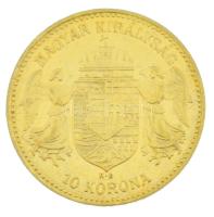 1908KB 10K Au "Ferenc József" Körmöcbánya kapszulában (3,38g/0.900) T:XF
Hungary 1908KB 1...