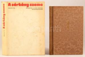 Miklós Pál: A sárkány szeme. Bevezetés a kínai piktúra ikonográfiájába. Bp., 1973, Corvina. 271p. Kiadói egészvászon kötés, papír védőborítóval, kissé kopottas állapotban. + Tóth Ervin: A japán fametszet. Bp., 1942, Officina. Félvászon kötés, jó állapotban.