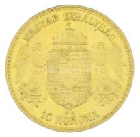 1912KB 10K Au "Ferenc József" Körmöcbánya kapszulában (3,38g/0.900) T:XF,VF
Hungary 1912K...