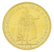 1912KB 20K Au "Ferenc József" Körmöcbánya kapszulában (6,78g/0.900) T:AU,XF
Hungary 1912K...