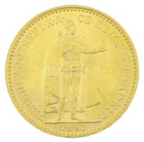 1896KB 20K Au "Ferenc József" Körmöcbánya (6,78g/0.900) T:AU,XF / Hungary 1896KB 20 Korona...