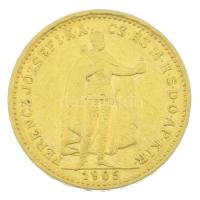 1905KB 20K Au "Ferenc József" Körmöcbánya kapszulában (6,75g/0.900) T:XF / Hungary 1905KB ...