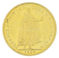 1909KB 20K Au "Ferenc József" Körmöcbánya kapszulában (6,78g/0.900) T:XF,VF
Hungary 1909K...
