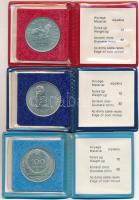 1983. 100Ft alpakka "Simon Bolivar" + 1983. 100Ft alpakka "Széchenyi István" + 1...