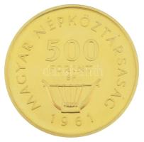 1961. 500Ft Au "Liszt Ferenc" kapuszlában (38,47g/0.986) T:UNC R!
Hungary 1961. 500 Forin...