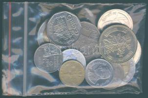 Thaiföld 14db pénzérme T:2,2- többnyire