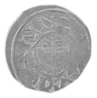 1038-1041, 1044-1046. Denár Ag "Orseolo Péter" hátoldalon veretkettőződés (0,63g) T:AU pat...