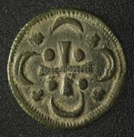 1116-1131. Denár Ag "II. István" hátlap-változat (0,45g) T:XF patina
Hungary 1116-1131. D...