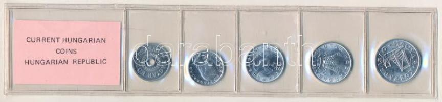 1990. 2f-50f Al (5xklf) fillér forgalmi sor fóliatokban T:UNC
Adamo FO23