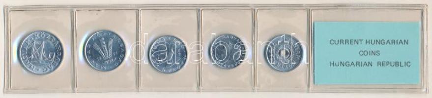 1991. 2f-50f Al (5xklf) fillér forgalmi sor fóliatokban T:UNC
Adamo FO24