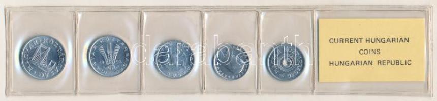 1992. 2f-50f Al (5xklf) fillér forgalmi sor fóliatokban T:UNC
Adamo FO25