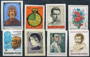 1978-1980 8 db vágott bélyeg (11.700)