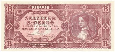 1946. 100.000BP T:AU,XF hajtatlan, kis sarokhajlások Adamo P36