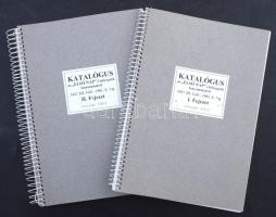 Katalógus az Első napi bélyegzők lenyomatairól 1947-1983 I. és II. fejezet