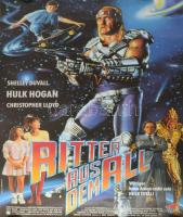 1991 Der Ritter aus dem All (Originaltitel: Suburban Commando), Hulk Hogan Christopher Lloyd, német filmplakát, papír, feltekerve, egészen apró lapszéli szakadásokkal, 84×59,5 cm.