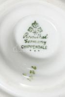 cca 1930 Rosenthal Chippendale 30 darabos étkészlet összeállítás, jelzett, kopással