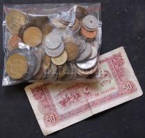 162db klf vegyes érem tétel + Lao 1979. 50K T:vegyes