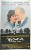 1994 Shadowlands - Ein Geschenk des Augenblicks, Anthony Hopkins, Debra Winger, Richard Attenborough, német filmplakát, papír, feltekerve, 84×59,5 cm.