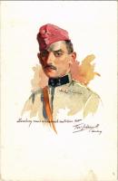 Lemberg visszavívásának emlékére 1915. / WWI Austro-Hungarian K.u.K. military art postcard, to commemorate the recapture of Lviv (Lwów) (fl)