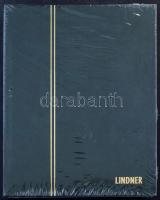 LINDNER A4 berakó (1162) 24 fehér lappal, zöld borítóval, bontatlan csomagolásban