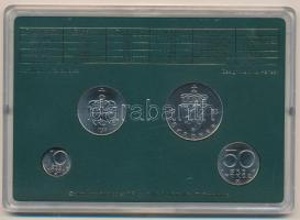 Norvégia 1983. 10ö-5K (4xklf) forgalmi sor műanyag tokban T:UNC
Norway 1983. 10 Öre - 5 Kroner (4xd...