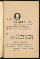 Hogyan készül a jó sütemény? Megmondja nekünk a világos fej! Dr. Oetker receptkönyv. 96p. Kiadói pap...
