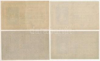 1918. 25K (4x) eltérő hátlapok és sorozatszám variánsok "1098 084076", "3116 304964&q...