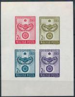 1965 Együttműködés vágott blokk (5.500)
