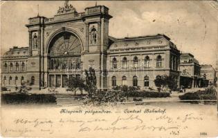 1901 Budapest VII. Központi (Keleti) pályaudvar, vasútállomás (EB)