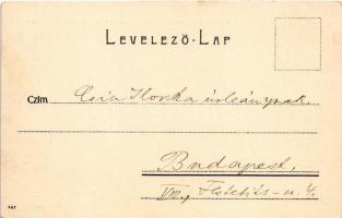 1904 Budapest I. Szent Gellért szobor, Tabán, Döbrentei tér (fl)